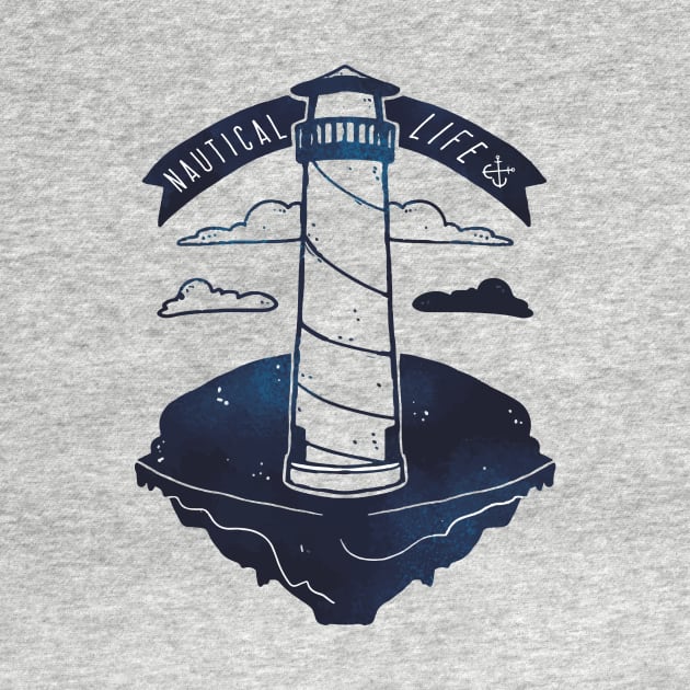 Lighthouse - nautical life shirt by OutfittersAve